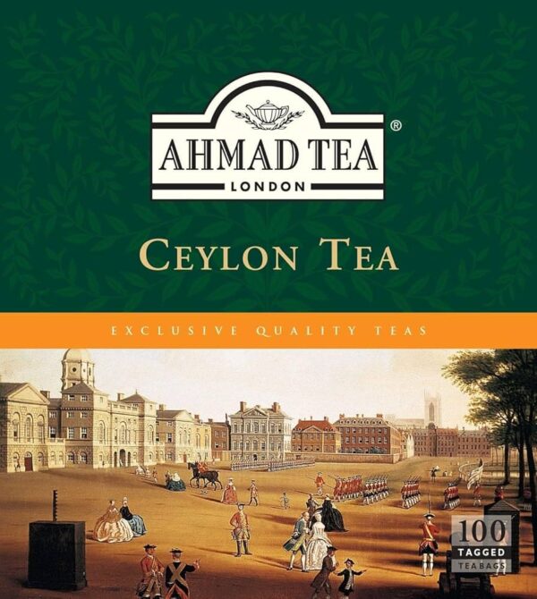 Ahmad Ceylon Tea â€“ 100 Theezakjes